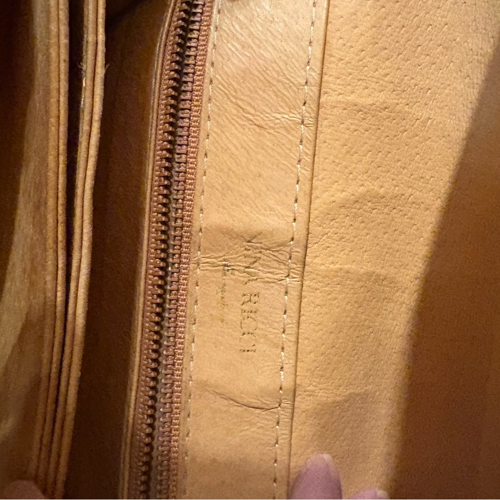 Nina Ricca Vintage Giraffe Print Bag - Picture 5 of 5